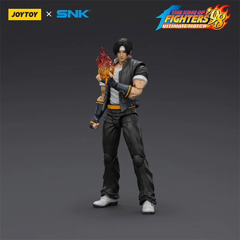 Joytoy Dark Source Xsnk King Of Fighters' 98um Goro Daimon Three Person Team 1:18 Mobile Soldier Handheld Benimaru Nikaido