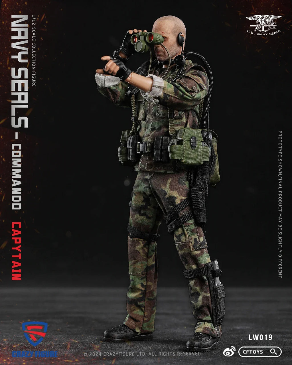 New In Stock CFTOYS 1/12 Seal Special Forces Assault Team LW019/LW020 6inch Full Set Action Figure Model Toys Collection Gifts