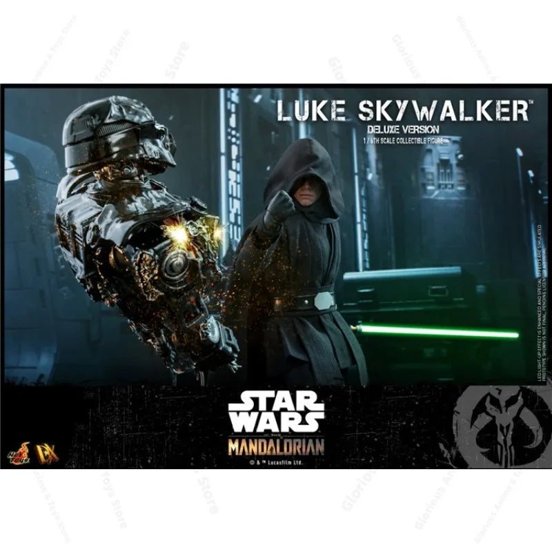In Stock HOTTOYS HT 1/6 DX22/DX23 Mandalorian Skywalker Luke Jedi Doll Ornament Mobile Model Gift Collection