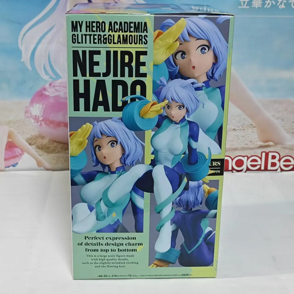 Original Bandai Banpresto Brand New My Hero Academia Glitter Glamours Nejire Hado Anime Figures Model Action Figurine PVC Toys