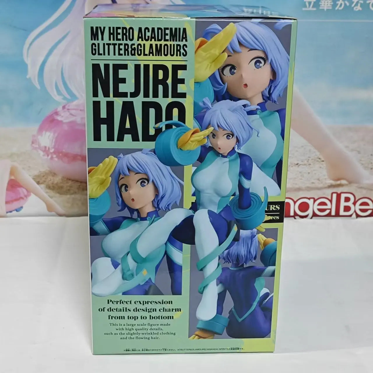 Original Bandai Banpresto Brand New My Hero Academia Glitter Glamours Nejire Hado Anime Figures Model Action Figurine PVC Toys