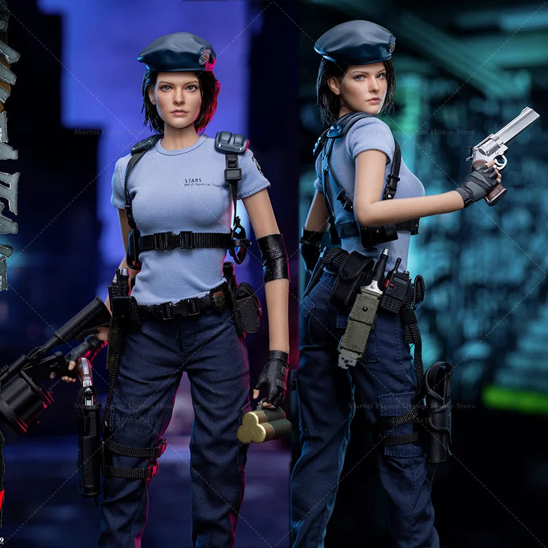 SWTOYS FS069 1/6 Scale Jill Police Special Forces Efficient Blue Uniform 12-inch Full Set Action Figure Soldier In Stock