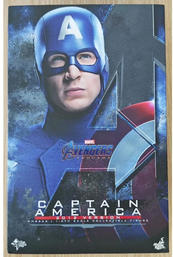 New Original Hot Toys Marvel GAPTAIN AMERIGA 2012 VERSION MMS563 Action Figures Toys Gifts Collection