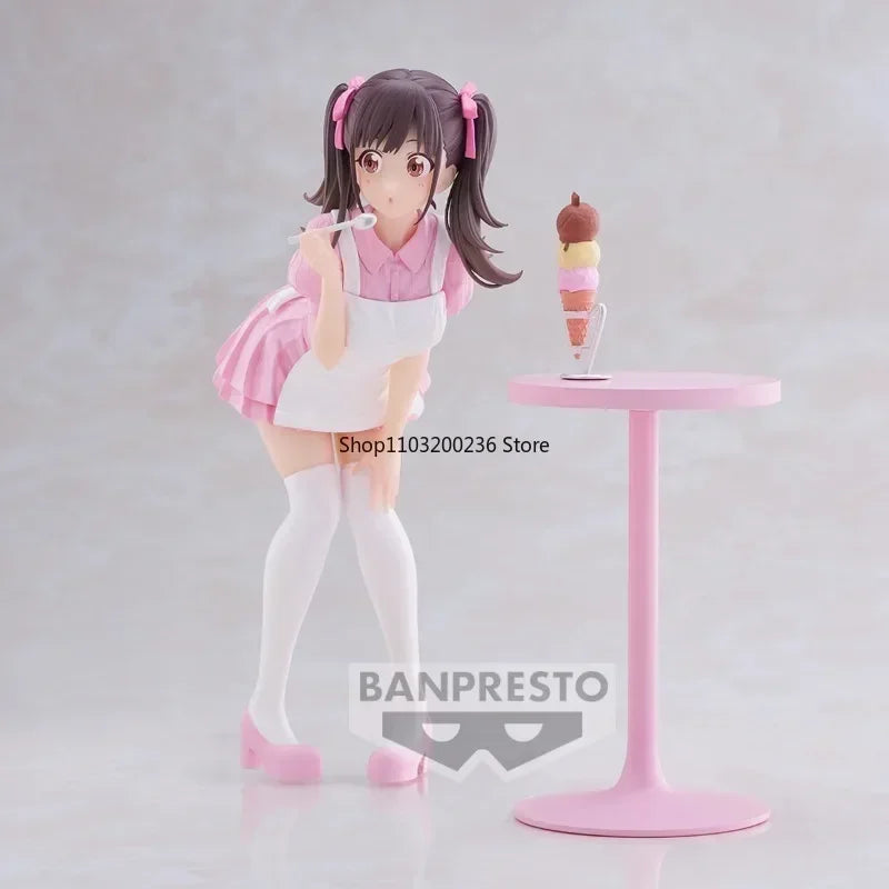 Bandai Original THE IDOLM@STER SHINY COLORS CHIYOKO SONODA Ice Cream Action Figure Collectibles Model Desktop Ornaments