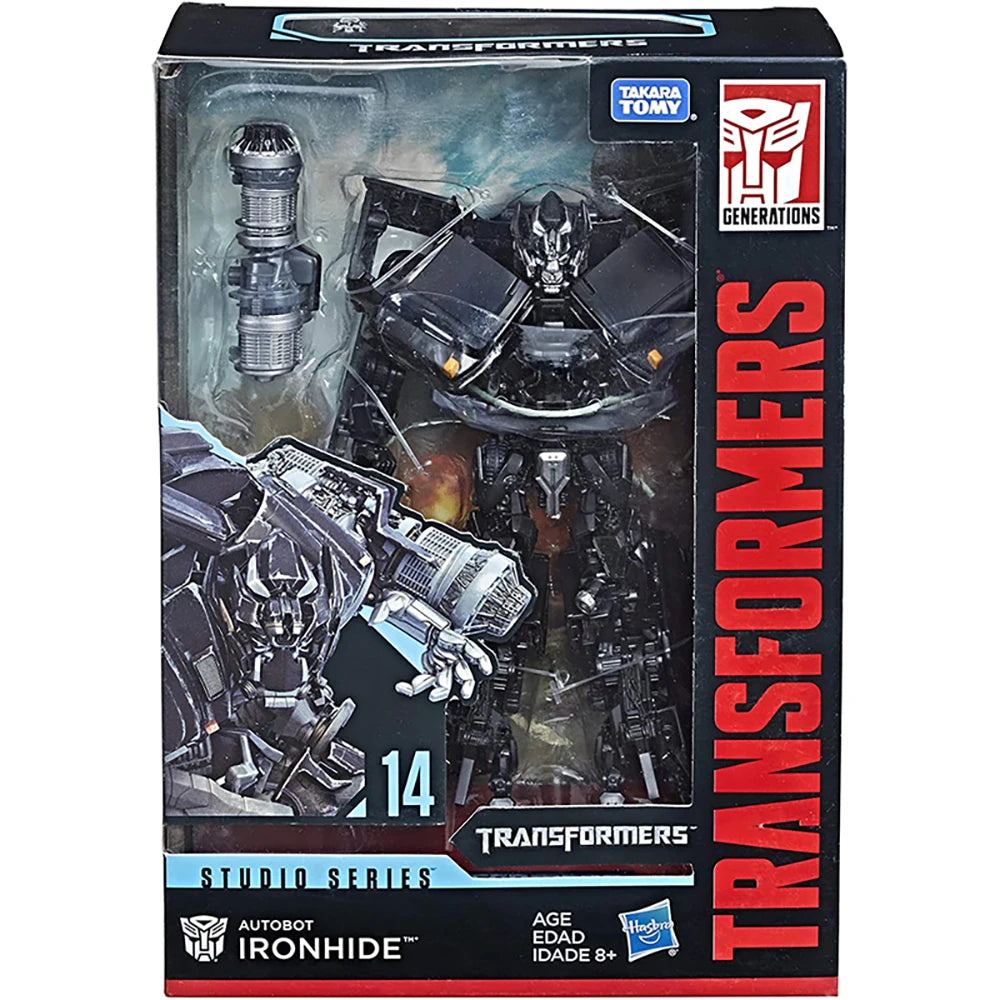 [In-Stock] Hasbro Transformers Studio Series SS14 Ironhide 16.5cm Voyager Class Collectible Action Movie Figure Model Toy Gifts