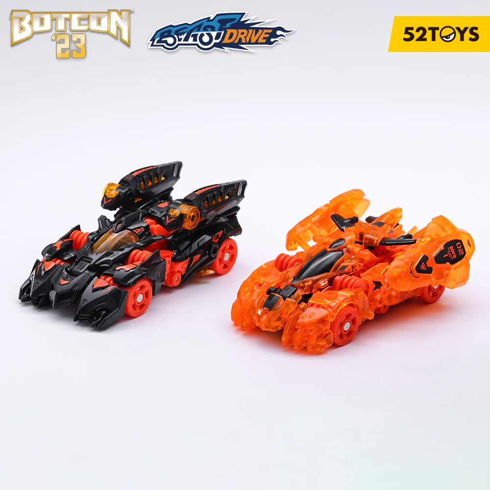 52TOYS BOTCON Limited Product BD-03&BD-09 Deformation Robot, Converting in Mecha and Cube, Action Figure, Collectible Gift