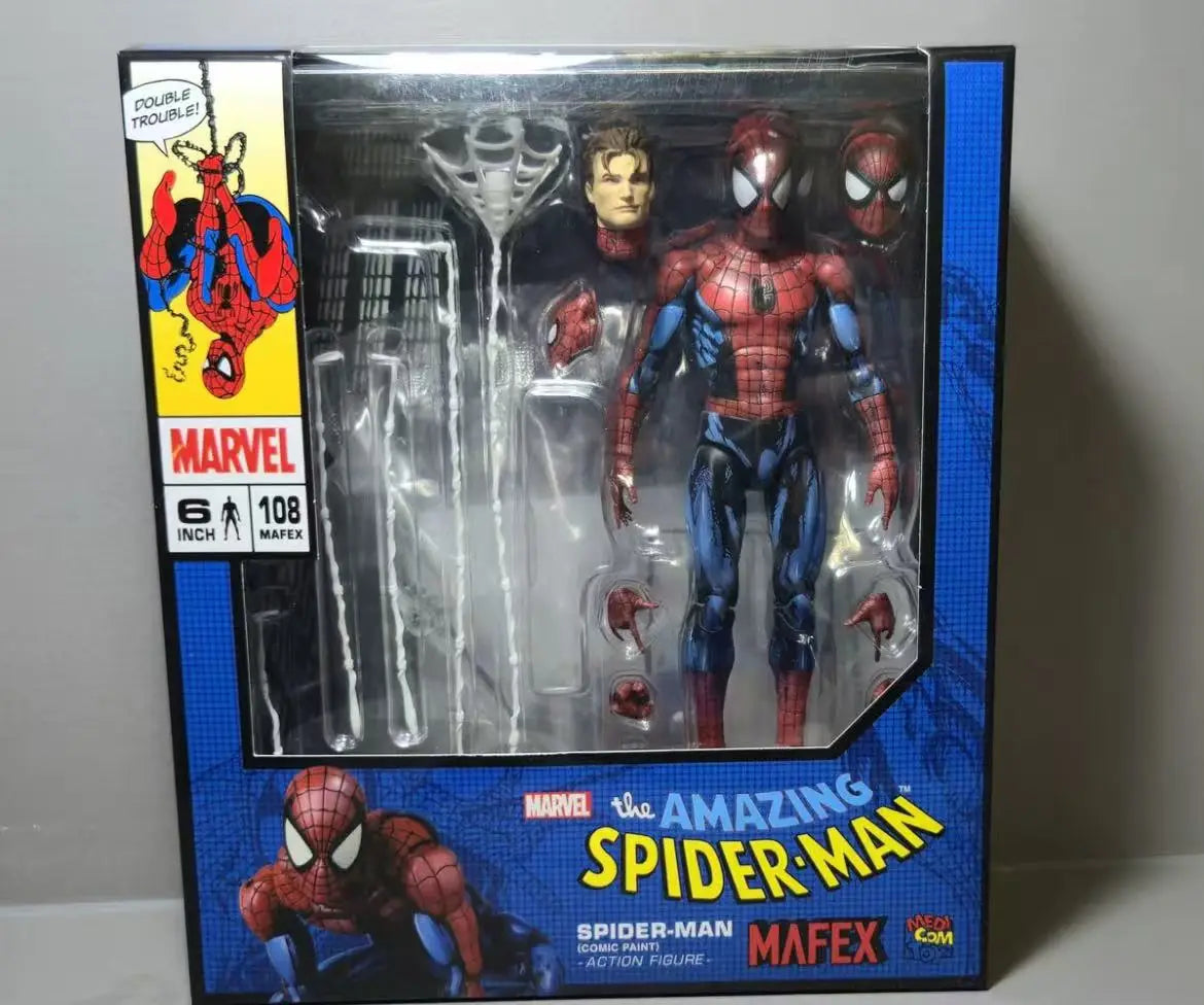 Medicom Toy MAFEX Star Wars Spider Man Comic Version Series Ben Riley\268 Scarlet Spider Action Figure Model Toys Movable Model