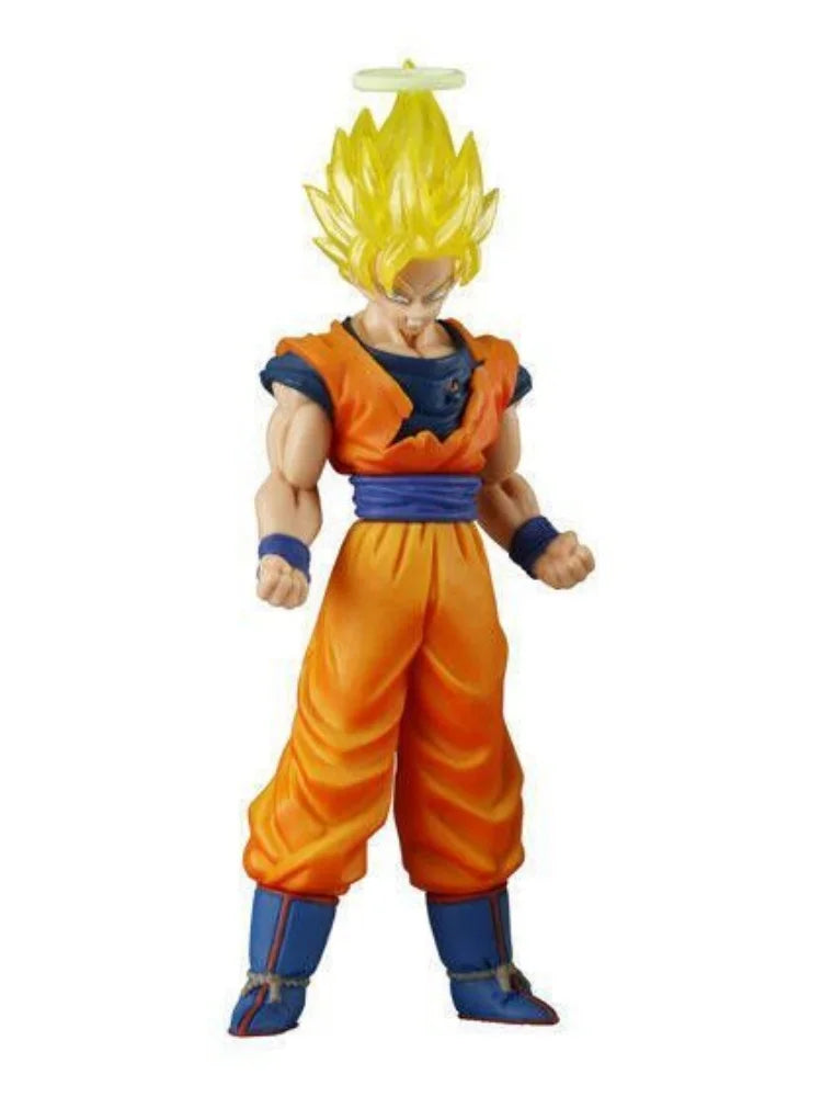 Bandai Dragon Ball Gashapon Figure Hg Majin Buu Saga 04 Super Saiyan Son Goku Pvc Anime Figure For Adult Collectors 100605