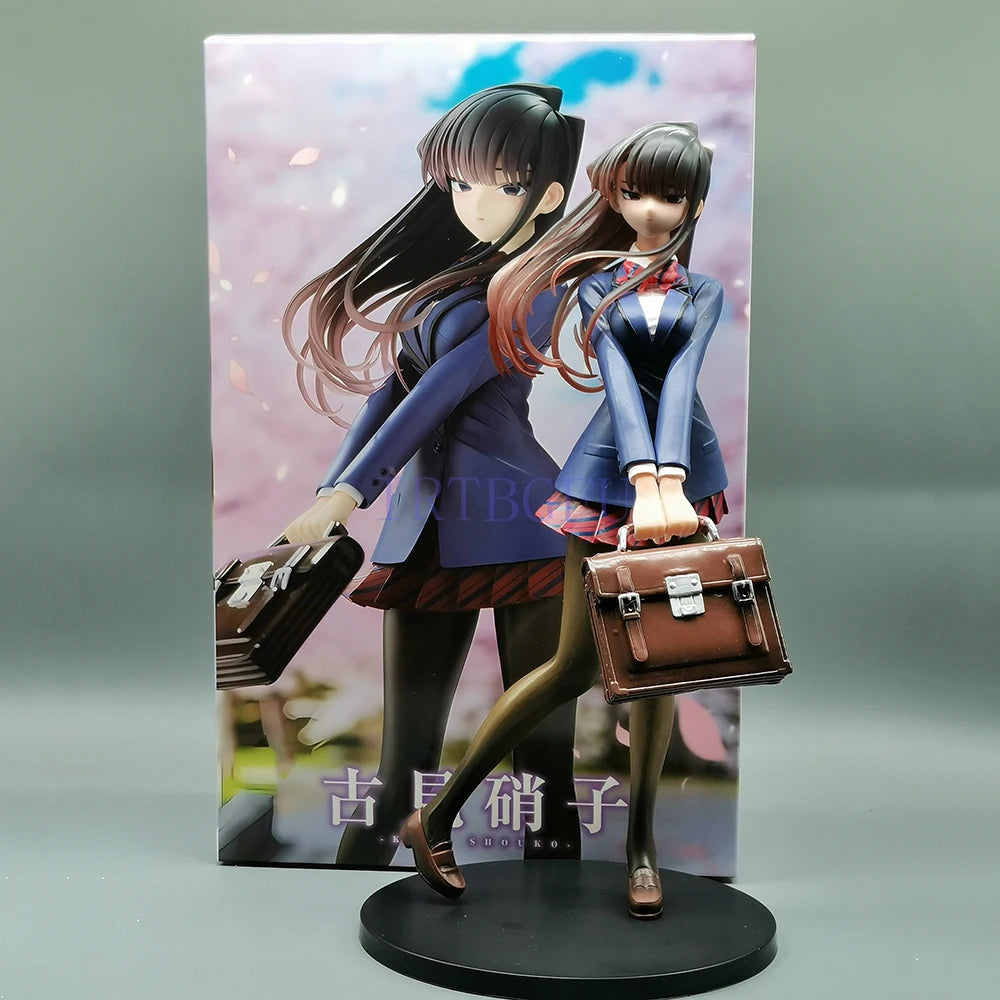 26 cm TV-Anime „Komi kann nicht kommunizieren“ Shouko Komi 1/7 Figur Japanische Anime PVC-Actionfigur Spielzeugspiel Sammlermodell Puppe