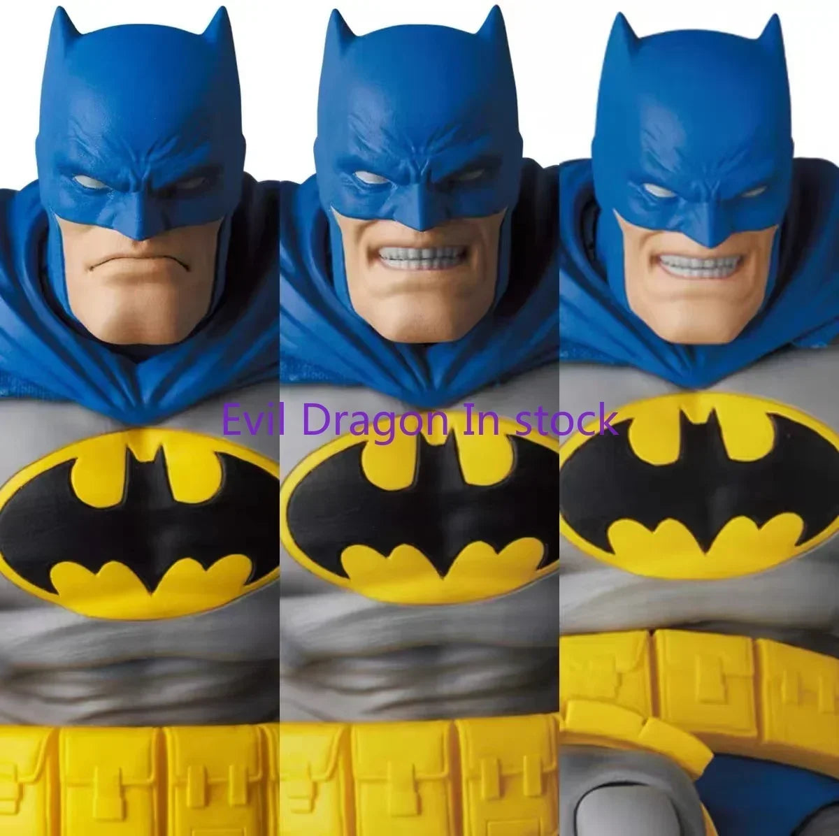 In Stock 100% Original Mafex BATMAN BLUE ROBIN The Dark Knight Returns Reprint in Stock Anime Action Collection Figures