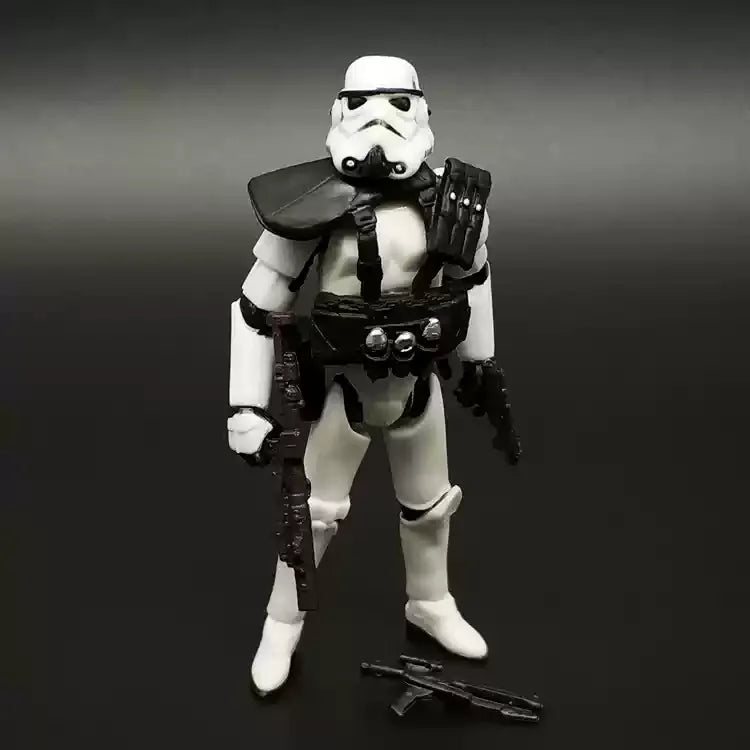 Bulk Cargo Star Wars Series 3.75inch Black Knight Storm White Warrior Action Figure Model Toy Hobby Gift