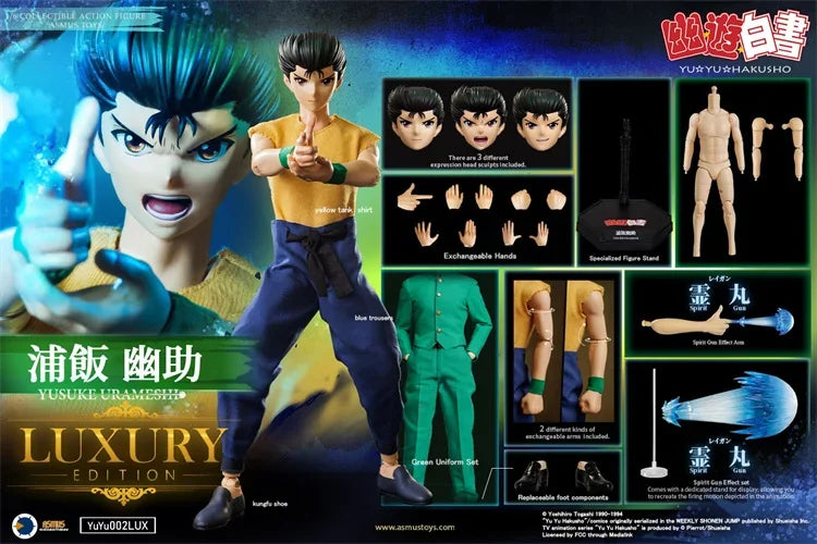 Original Asmus YUYU002 1/6 Scale Youyou Baishupu Fanyouzhu Two Versions Choose Male Soldier Full Set 12Inch Action Figure Doll