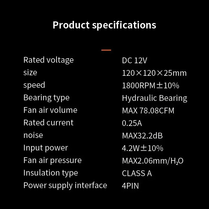 Teucer 12cm Chassis Fan PWM Control 1800rpm Silent Computer Case CPU Cooler Heatsink Ventilador Water Radiator 120mm Cooling Fan