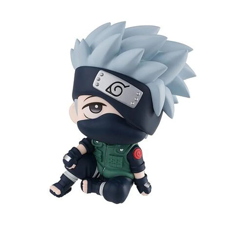 Anime Naruto Figure Naruto 9cm Kakashi Action Figure Q Version Kawaii Sasuke Itachi Figurine Car Decoration Collection Model