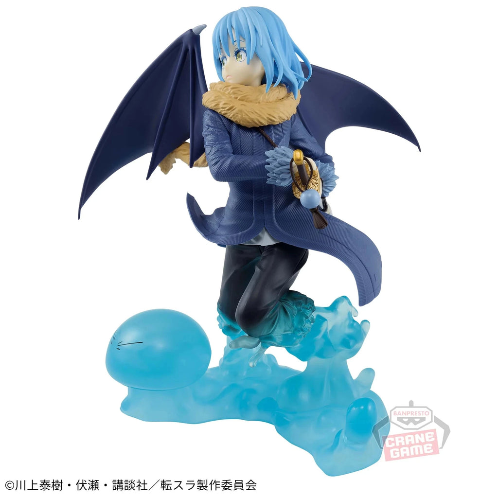 Genuine Official Original Bandai Banpresto That Time I Got Reincarnated As A Slime Rimuru Tempest Figure Anime Model Genuine