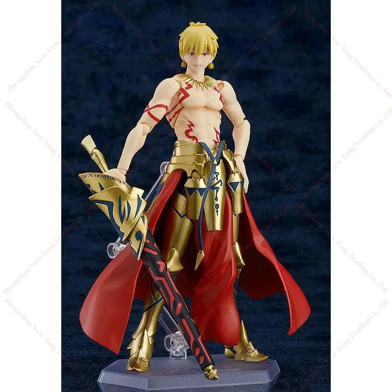 Original Max Factory Figma 300 Fate/Grand Order Archer Gilgamesh – Anime-Actionfiguren-Sammlerfiguren-Modellspielzeug (auf Lager)