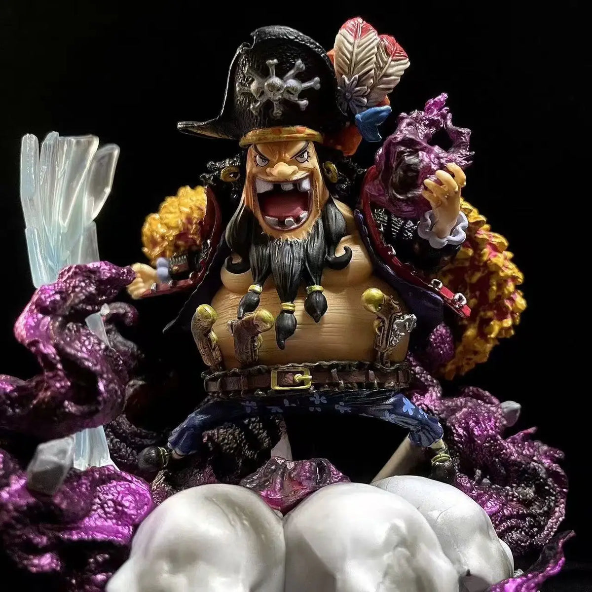 One Piece Аниме Фигурка Маршал Д. Тич Фигурки Черна брада PVC GK Марко Статуя Модел Колекция Настолна украса Коледни подаръци