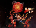 One Piece Anime Figur 26cm Portgas·D· Ace Cartoon Action Peripherie Spielzeug Figuren Ace Mera Mera No Mi Modell Pvc Geschenke Spielzeug