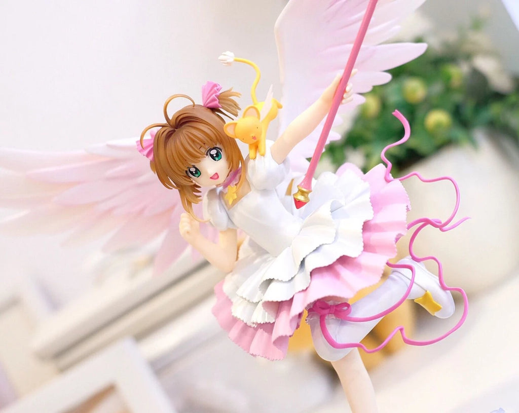 21 см аниме Cardcaptor Sakura фигурка Kinomoto Sakura стояща анимационен модел играчка подарък колекция декоративни орнаменти PVC