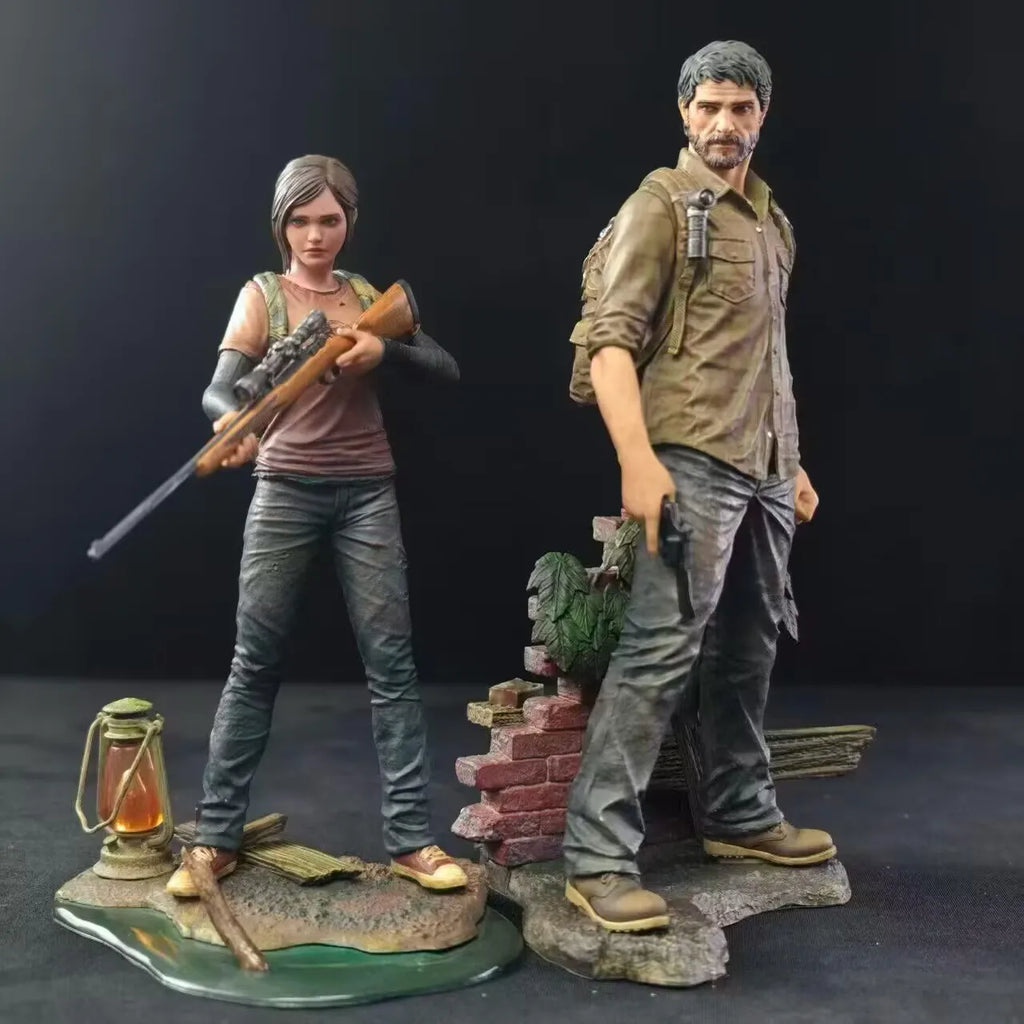 In Stock Anime The Last Of Us Figure Ellie Williams Action Figures Joel Miller Figurine Pvc Doll Desk Decora Statue Collection