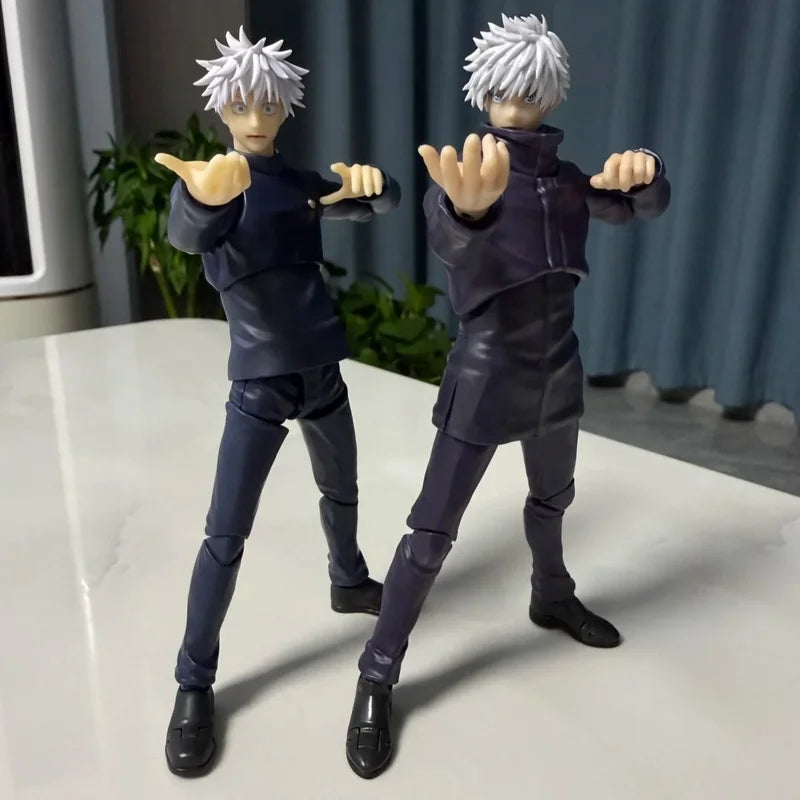 In Stock Genuine Bandai S.H.Figuarts Jujutsu Kaisen Satoru Gojo Anime Action Figure Birthday Gift Surprise Collectibles