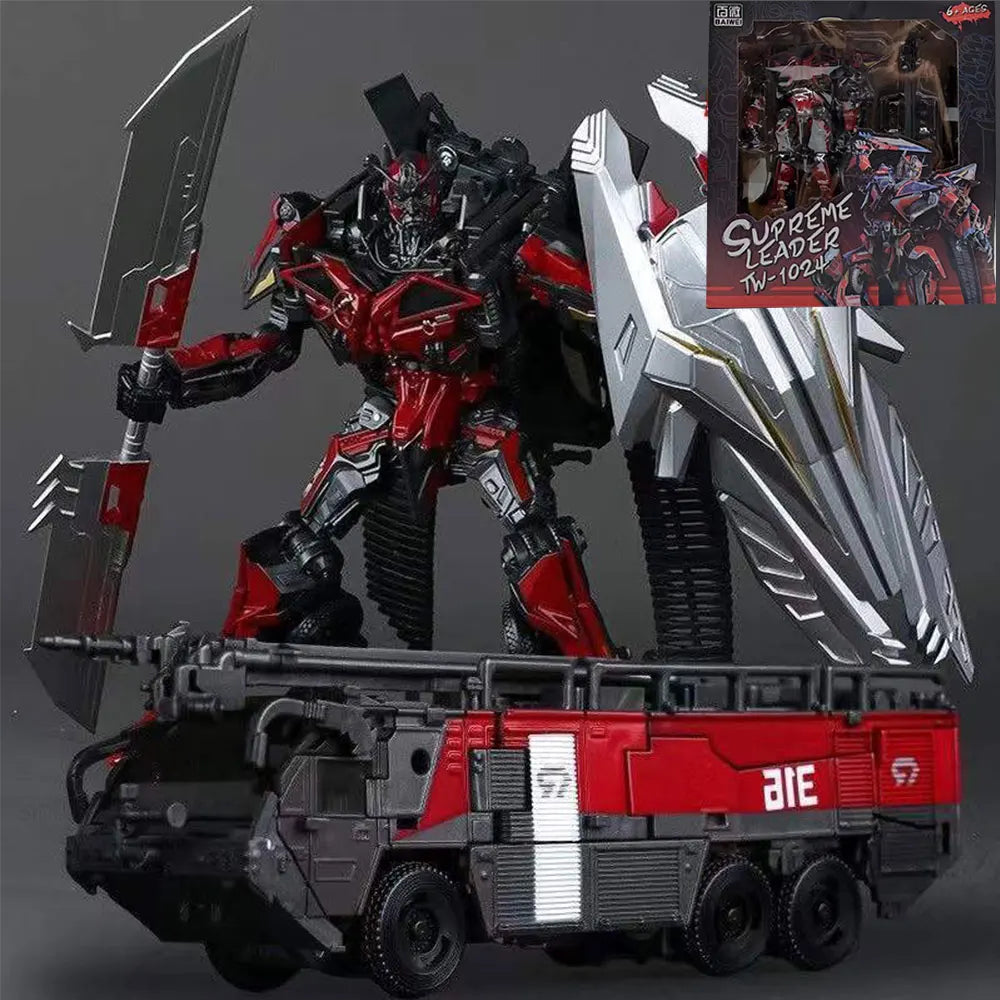 Deformation BAIWEI TW1026 TW-1026B Transformation Ironhide Weaponeer KO SS14 SS-14 Weapon Expert Truck Action Figure Robot Toys