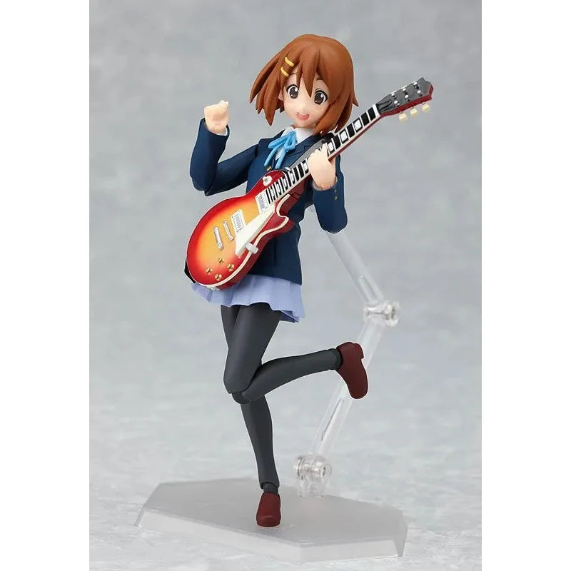 Maxfactory figma K-ON! Anime Yui Hirasawa Mio Akiyama Ritsu Tainaka Tsumugi Kotobuki Azusa Nakano Action Figure Model Gift