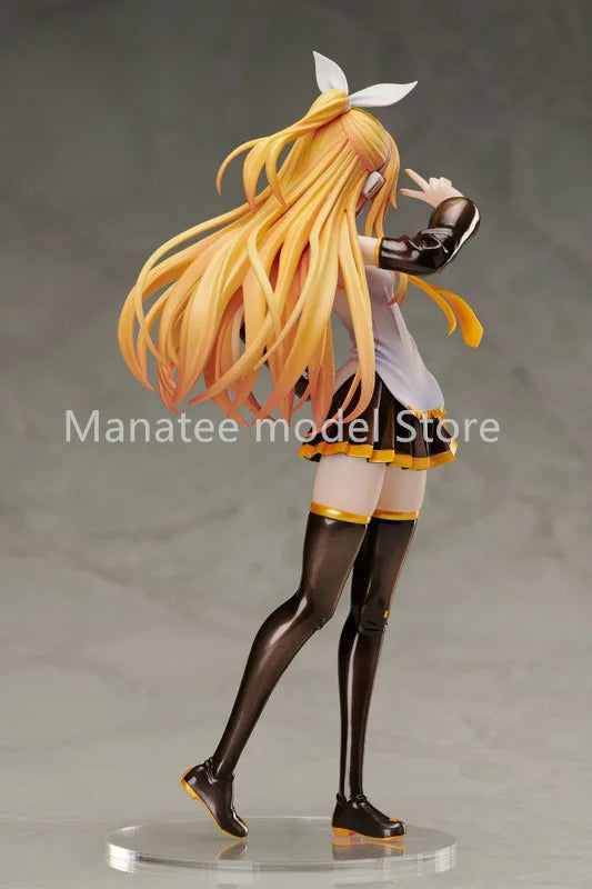 FREEing Original Character Vocal Series 02 Kagamine Rin "Rin-chan Nau!" Adult Rin Ver. 1/8 PVC Action Figure Anime Model Gift