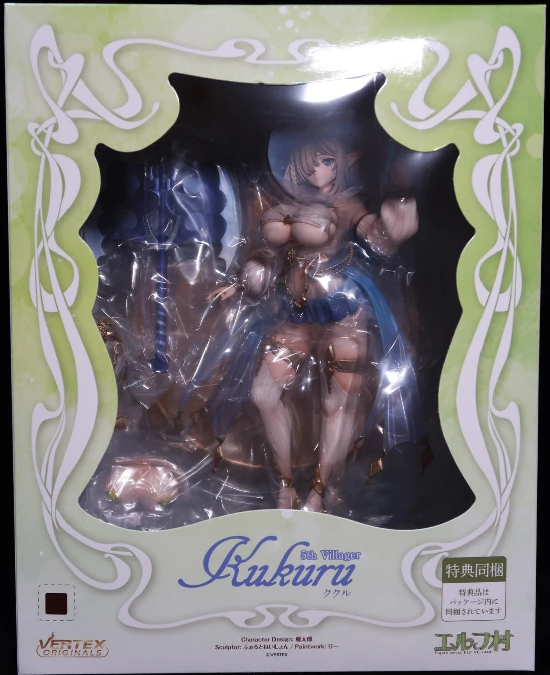 In Stock Original VERTEX Elf Village Villager 5 Kukuru Limited Edition Scale 1/6 Figures Collection Gifts Model Ornaments