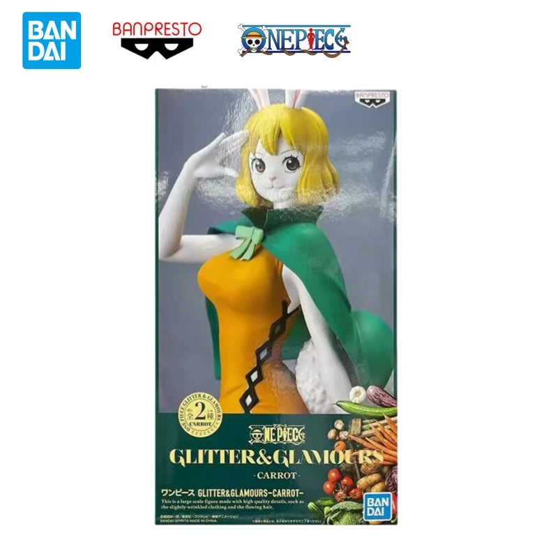 Puppe, brandneu und originalverpackt, auf Lager, Bandai Originalverpackung, Original One Piece Glitter Glamours Carrot Anime-Charakter Garagenbausatz
