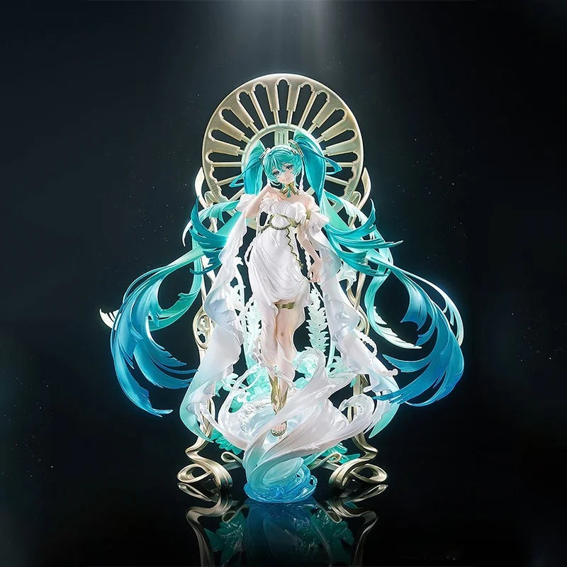In Stock Genuine GOOD SMILE COMPANY Ocaloid - Hatsune Miku 1/7 Feat Yoneyama Mai H=340MM Garage Kit Anime Cartoon Model Toys