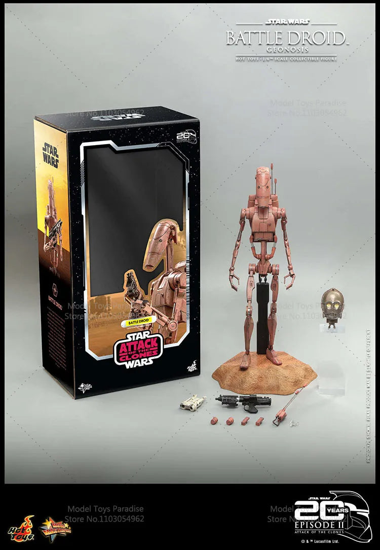 HOTTOYS HT MMS649 1/6 Collectible Toys Geonosis Battle Droid Star Wars Soldier 12inch Action Figure Model Gifts