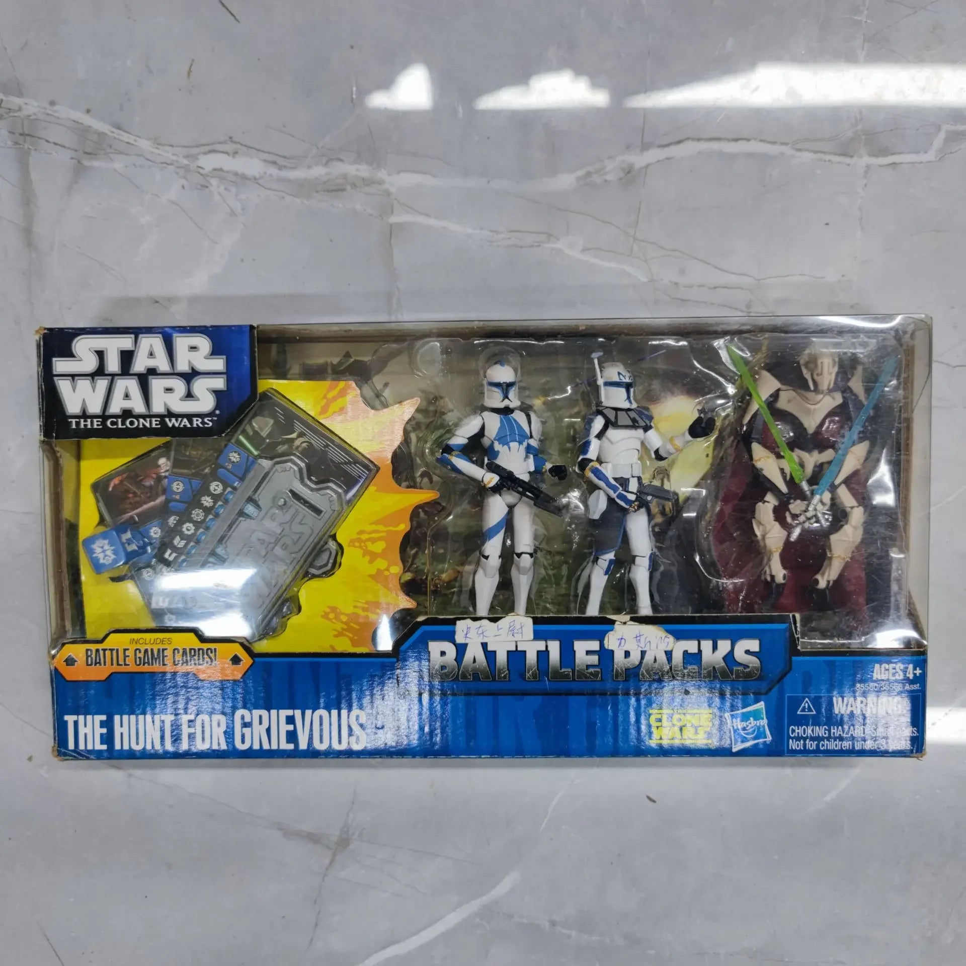 Star Wars Box Damaged Battle Packs Cad Bane Escape Stop the Zillo Beast Defend of Kamino Capture the Droids 3.75" Action Figure