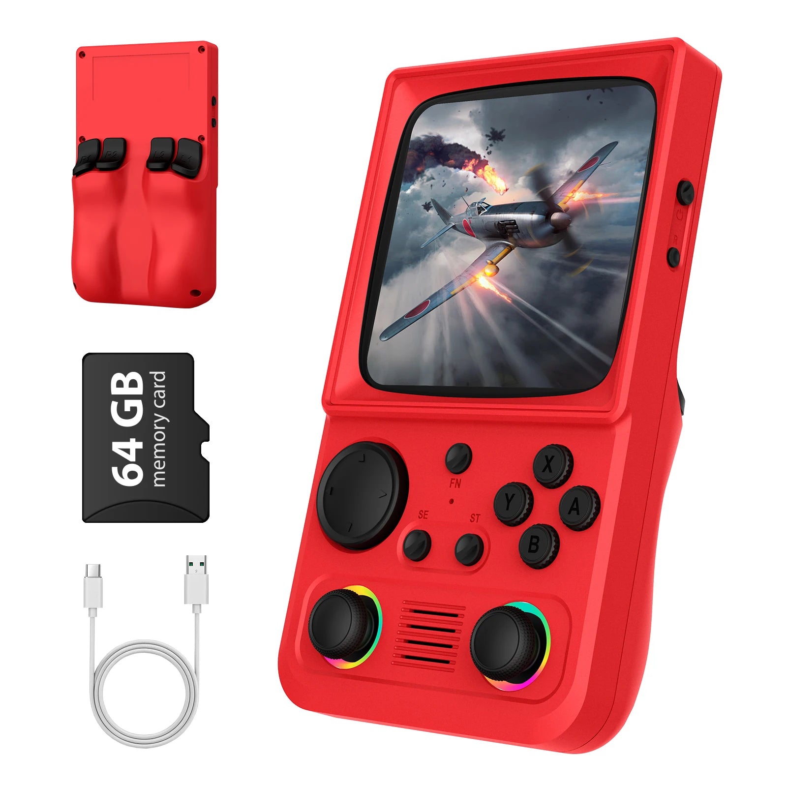 AISLPC R36T MAX Retro Handheld Game Console EmuEMEC System 20000+Games 4.0'' IPS Screen Supports 5G Portable Pocket Video Player