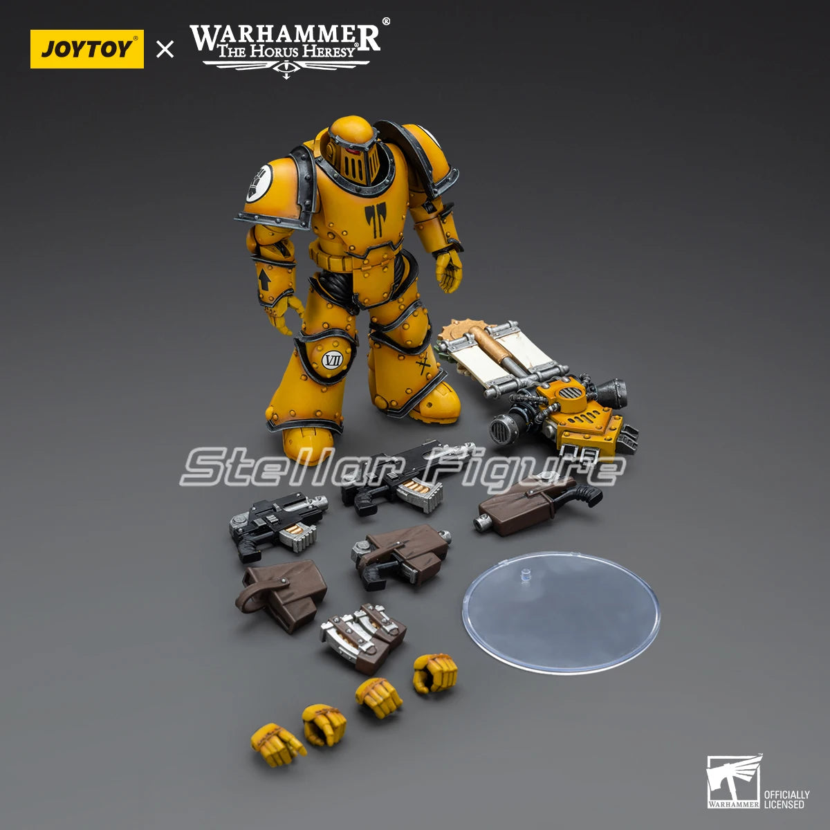 [SF] JOYTOY 1/18 Action Figure Warhammer 40K  Imperial Fists   Legion MkIII Tactical Squad   Prime Model Toy Gift