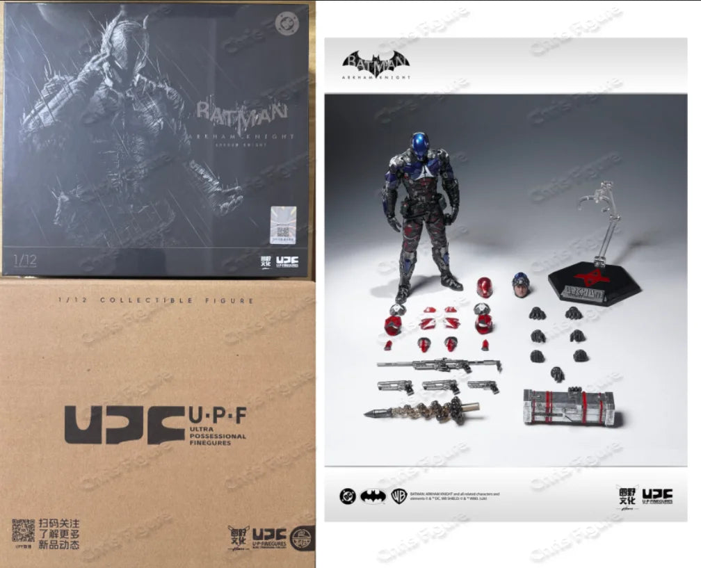 In Stock Shipping Within 18 Hours LPZZ UPFinegures UPF DC005 Batman Arkham Knight 1/12 Figure Model Toy
