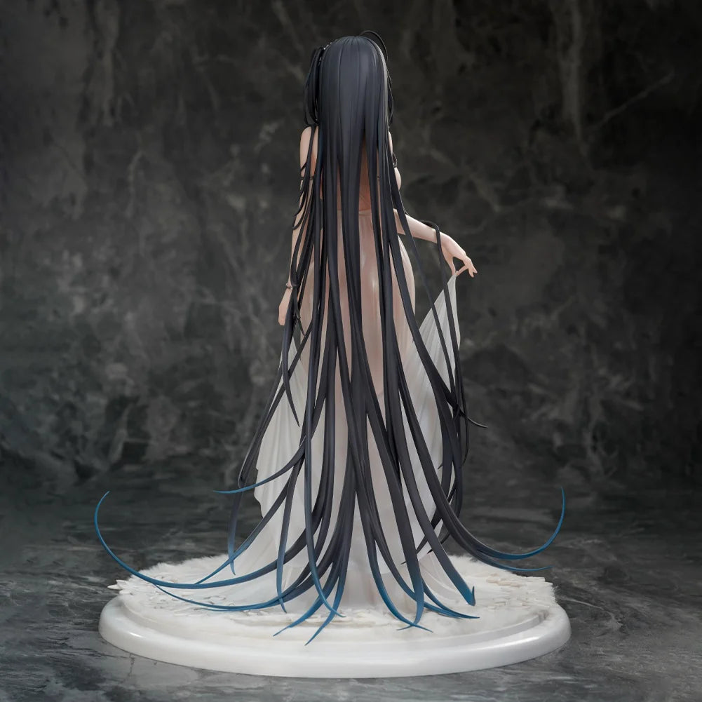 Anime-Figur IJN Taiho im weißen Kleid, Actionfigur IJN Taiho mit Blumenhochzeit, PVC-Modell, Spielzeug, Sammlerfigur, Geschenk