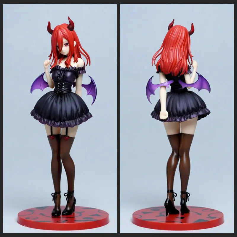 23cm Anime The Quintessential Quintuplets Figure Devil Nakano Miku Action Figures Pvc Statue Desktop Collection Model Toys Gift