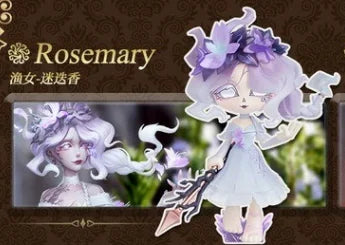 Kawaii Figure Game Identity 5 White Noir Seer Gardener Mercenary Joseph Naiad Prisoner Prospector Priestess PVC Model Gifts