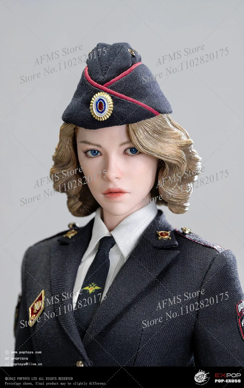 POPTOYS 1/6 EX055 Mounted Police Woman POPTOYS EX056 Policewoman of Ministry of Internal Affairs 12inch Action Figure Soldier