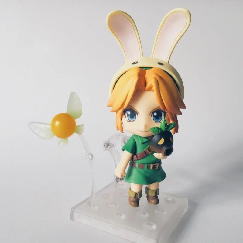 Authentic Gsc 10cm #553  Link The Wind Waker Ver. Q Version Anime Figure Model