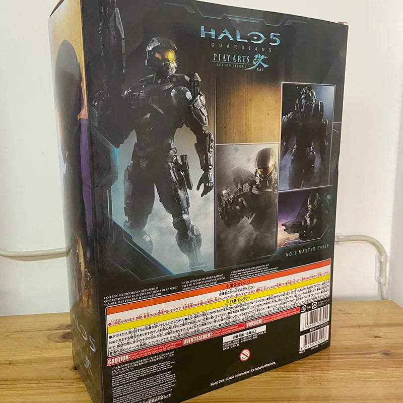 Play Arts KAI HALO 5 Guardians No.1 PVC Action Figure Re: Edit Halo Collectible Model Toy Bookshelf Ornament