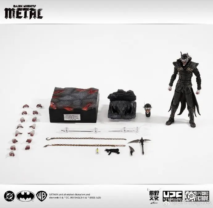 Lpzz 1/12 Batman Action Figure LIANGPINZHIZAO Batman: Arkham Knight Movable Collectible Model Toys Desk Decor Gifts