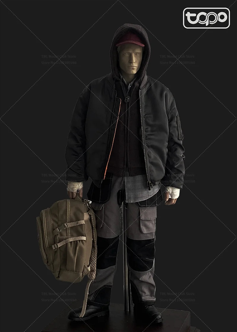 In Stock TOPO STUDIO TP019 1/6 Scale Male Clothes Knight Wanderer Motorcycle Riding Suit For 12-inch Action Figure Soldier