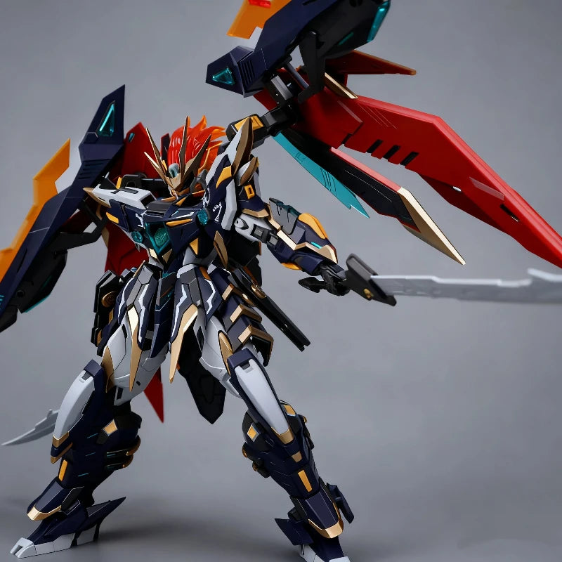 In-Stock SNAA Sovereign Series Martial Emperor 1/100 Mecha Assembly Model Kit Action Figures Trendy Toys Collect Ornaments Gifts