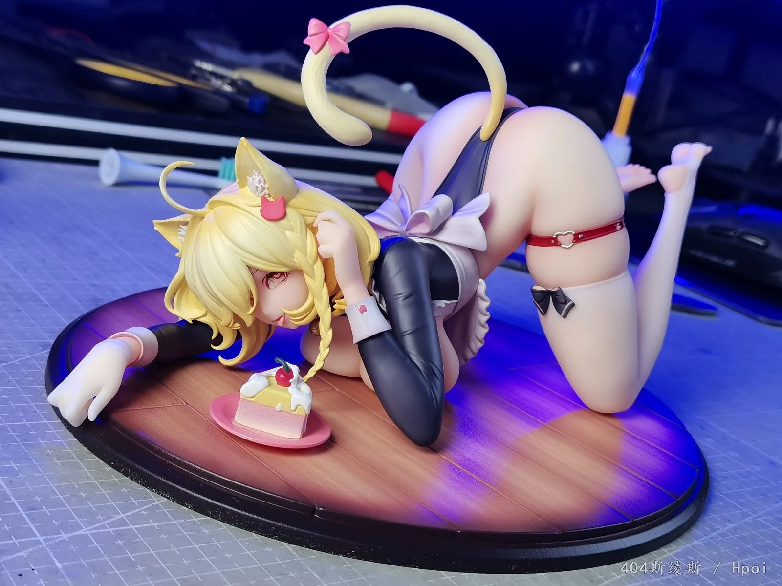 TYCTOYS In Stock Original Kawa Design 1/6 Maid Miaoji Cat Coco Figure Beautiful Girl Model Toys Ornament Gifts