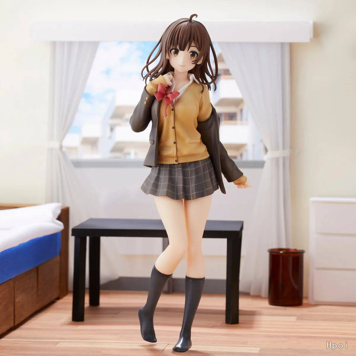 26 cm Sayu Ogiwara Anime-Mädchenfigur Ich habe mich rasiert und eine Highschool-Ausreißerin aufgenommen Ogiwara Sayu Actionfigur Modellpuppenspielzeug für Erwachsene