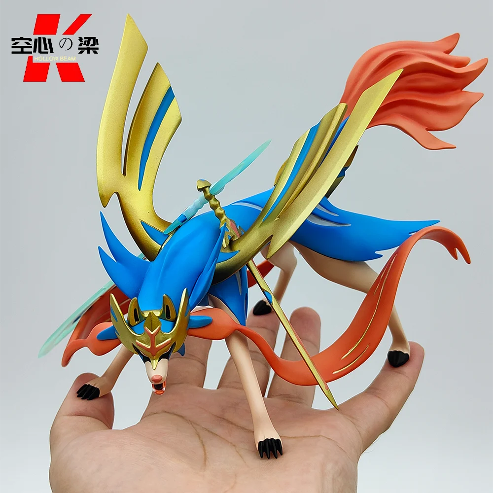[1/20 Scale World] Zacian & Zamazenta Cang Xiang & Zang Marante A legendary elf full of mysteries Toy Figure Decoration