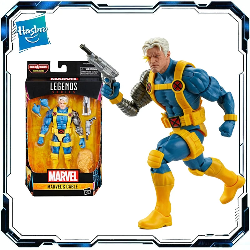 HASBRO Original MarvelLegends X-men Cable Nathan Summers 6 Inches Action Figure Toys for Boys Girls Kids Gift Collectible Model