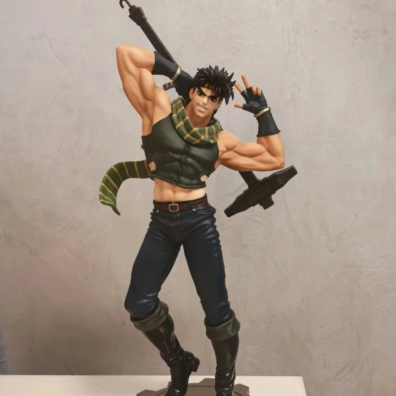 30 см JoJo's Bizarre Adventure Джоузеф Джостар Аниме Фигурка PVC Две глави Декорация за настолни компютри Подаръци за рожден ден Играчки